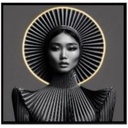 Picture Muse Geometry LED 80x80cm