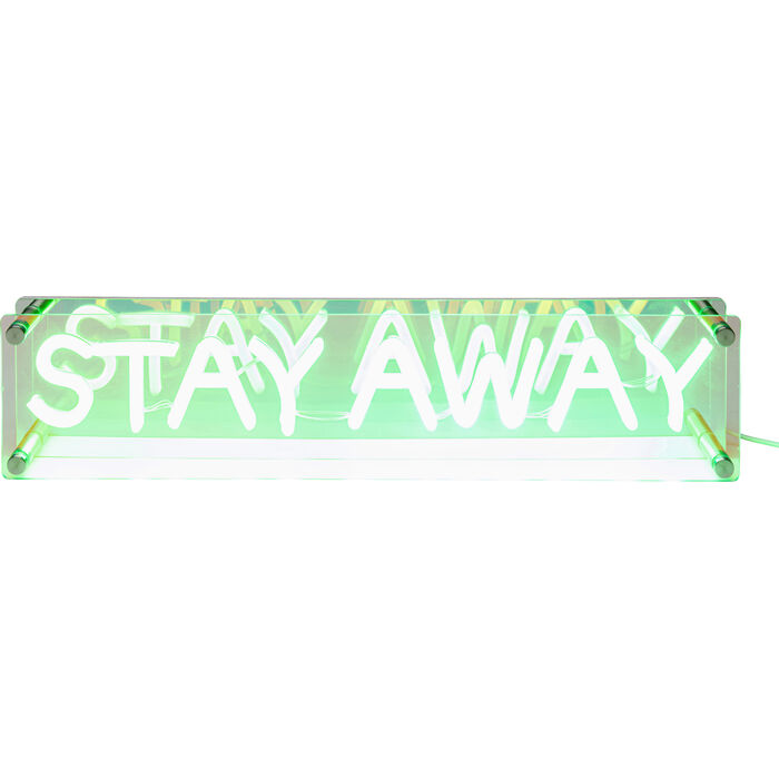 Table Lamp LED Font STAY AWAY